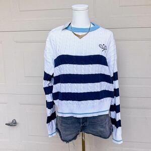 NWTs All In Motion by Target Pickleball Stripe Pullover (L)